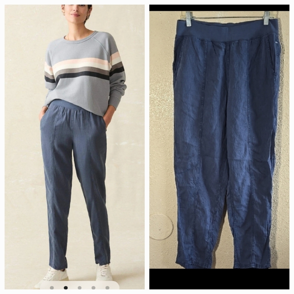 Faherty Arlie Navy Pants